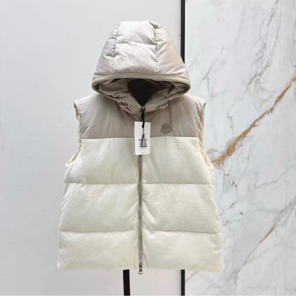 Moncler Two-Tone Hooded Vest